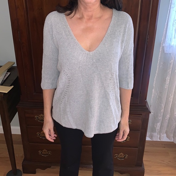 Gray Knit Sweater - Picture 6 of 11